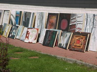 Preparation of the exhibition